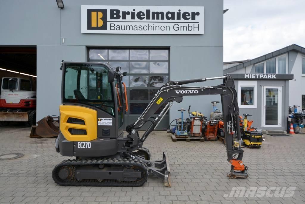Volvo EC 27 D Minigraafmachines < 7t