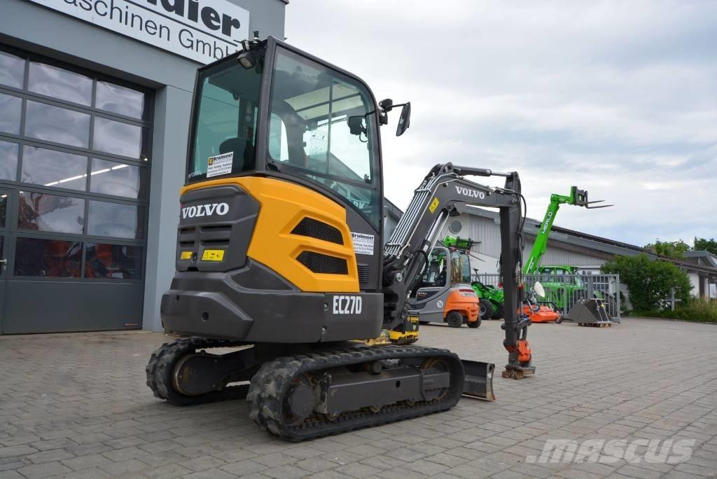 Volvo EC 27 D Minigraafmachines < 7t