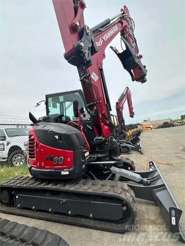 Yanmar VIO80-7 Rupsgraafmachines