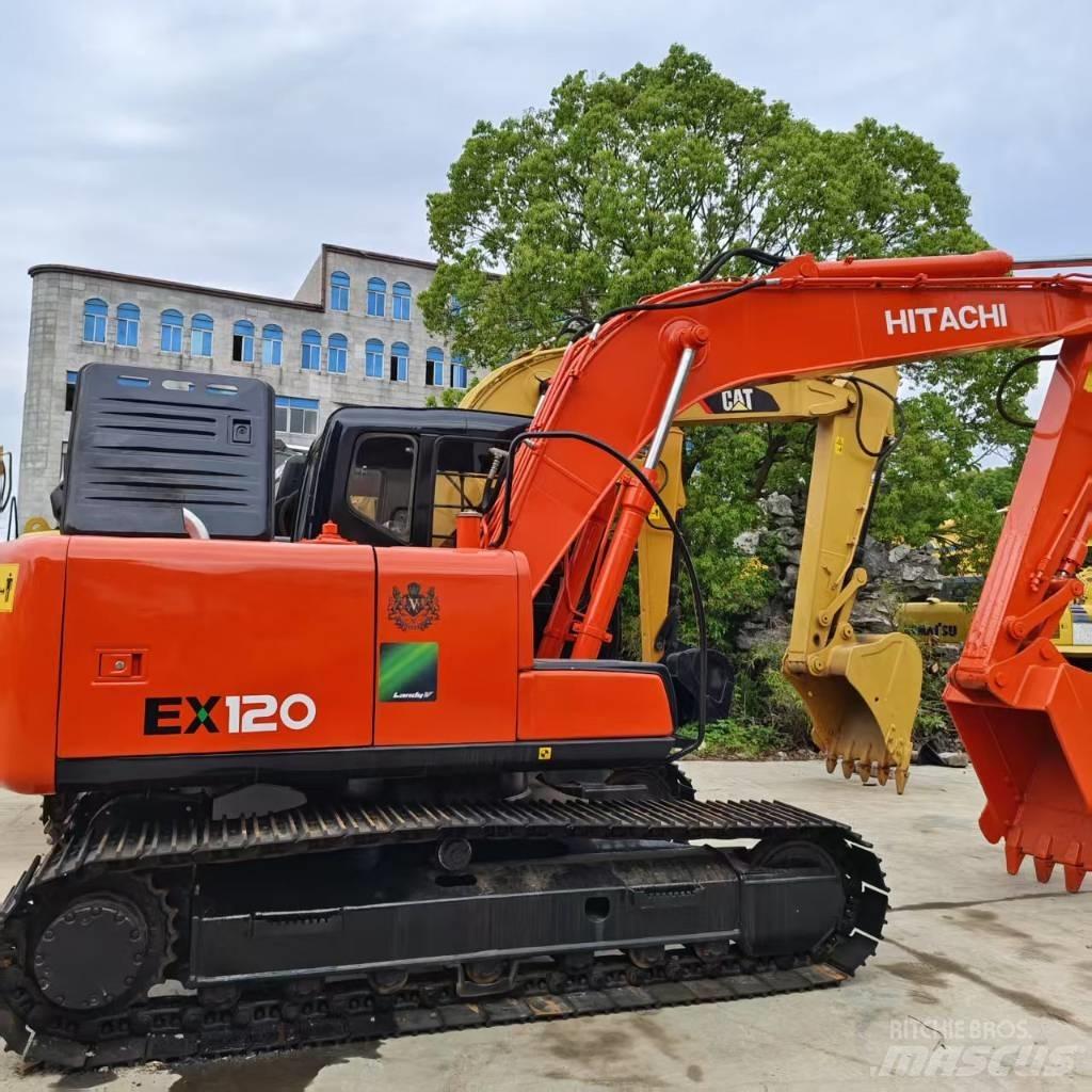 Hitachi EX 120 Rupsgraafmachines