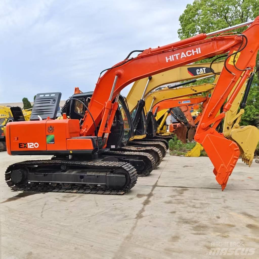 Hitachi EX 120 Rupsgraafmachines