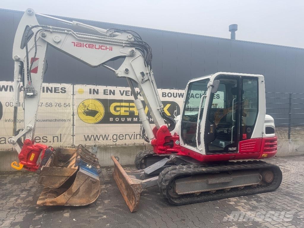 Takeuchi TB 290 Midigraafmachines 7t - 12t