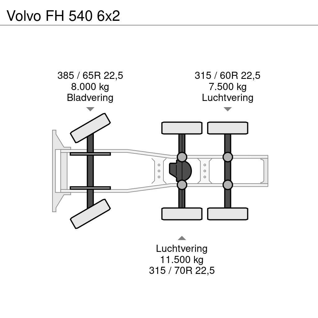 Volvo FH 540 6x2 Trekkers