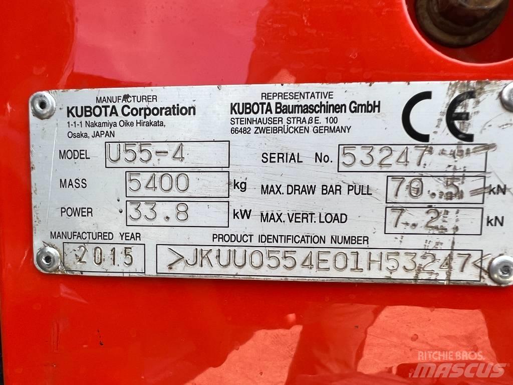 Kubota U 55-4 Minigraafmachines < 7t