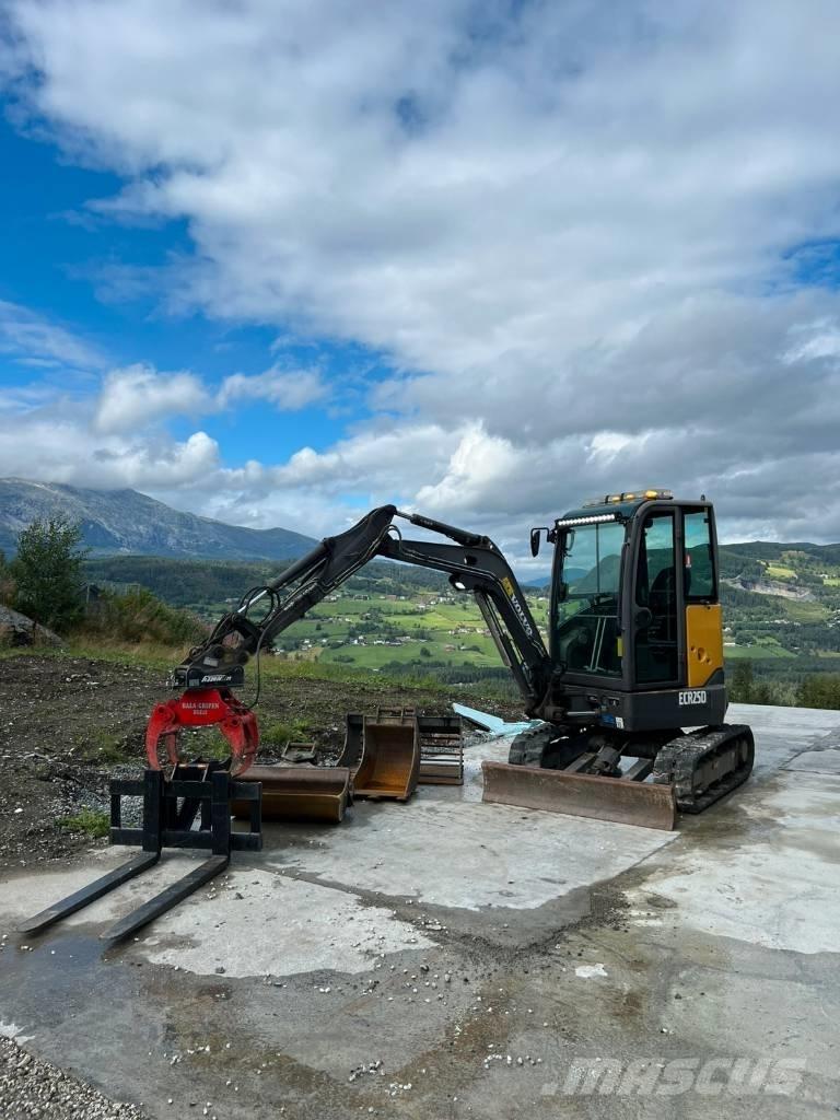 Volvo ECR25D Minigraafmachines < 7t