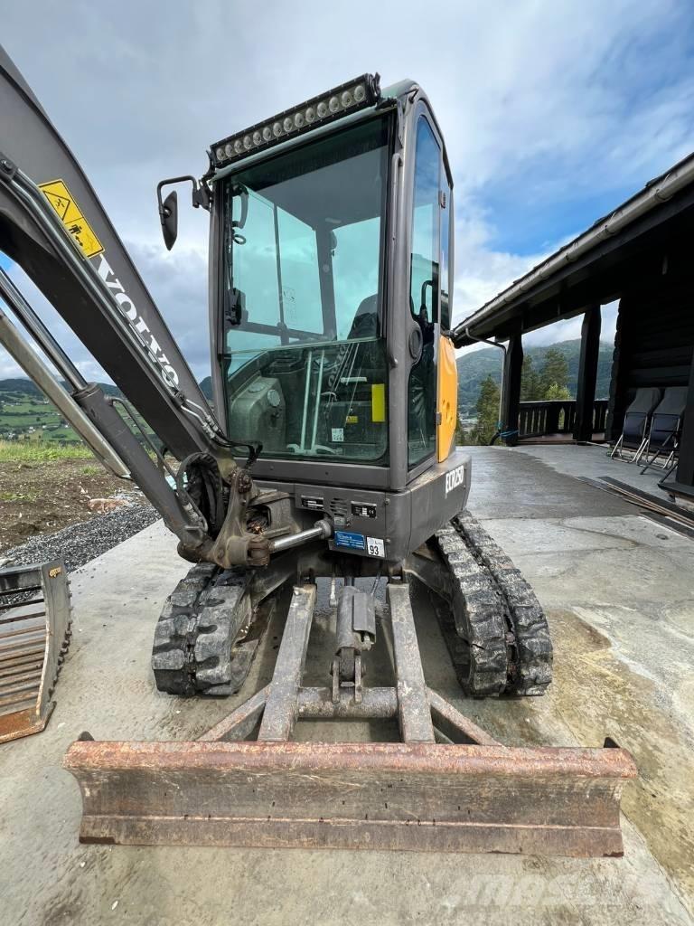 Volvo ECR25D Minigraafmachines < 7t