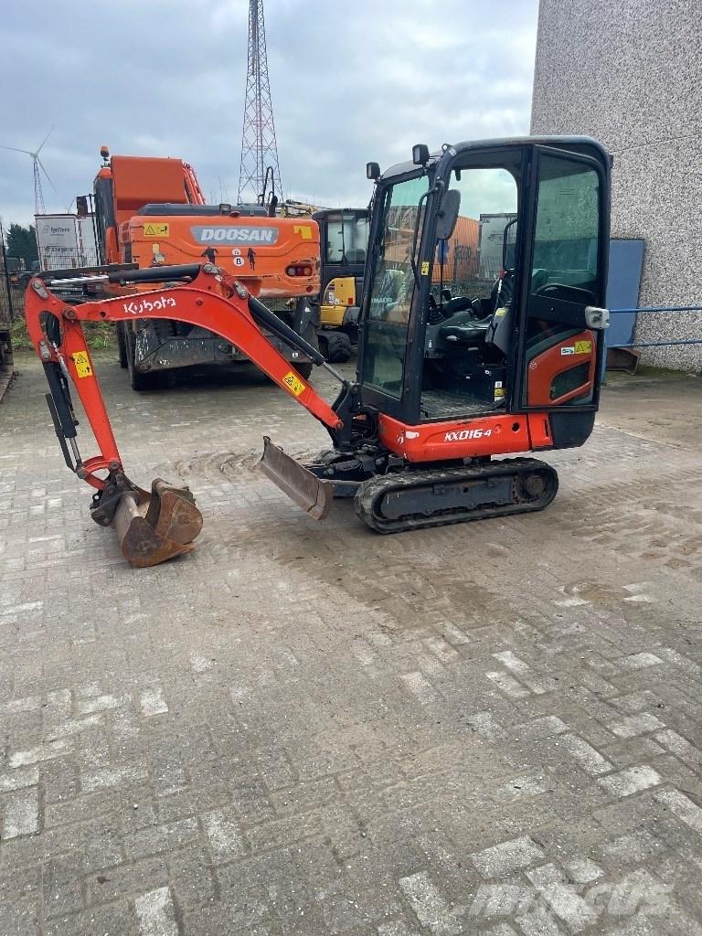Kubota KX 016-4 Minigraafmachines < 7t