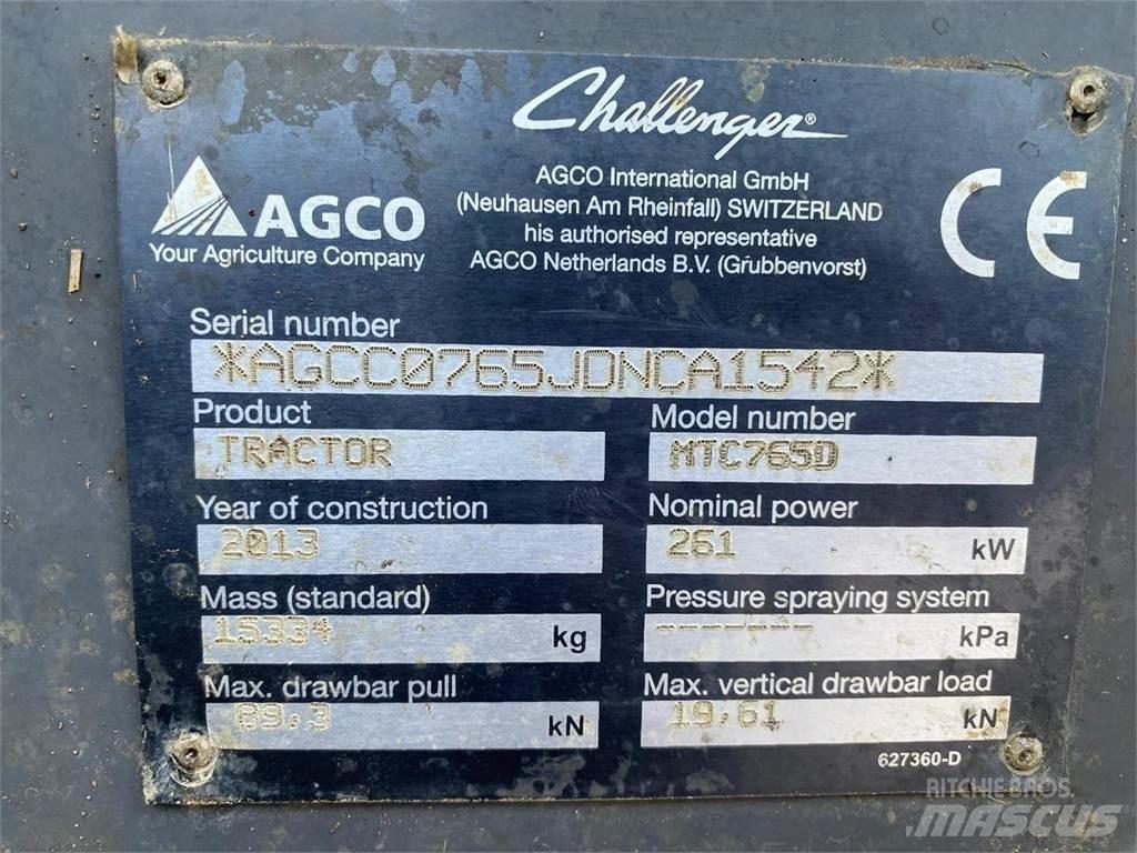 Challenger MT 765D Tractoren