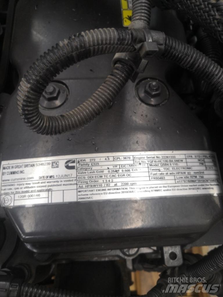 Cummins QSB4.5C-T4i Bouw - Overige