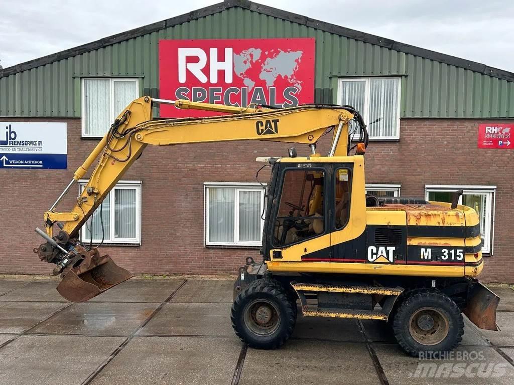 CAT M315 +ROTO CE Wielgraafmachines