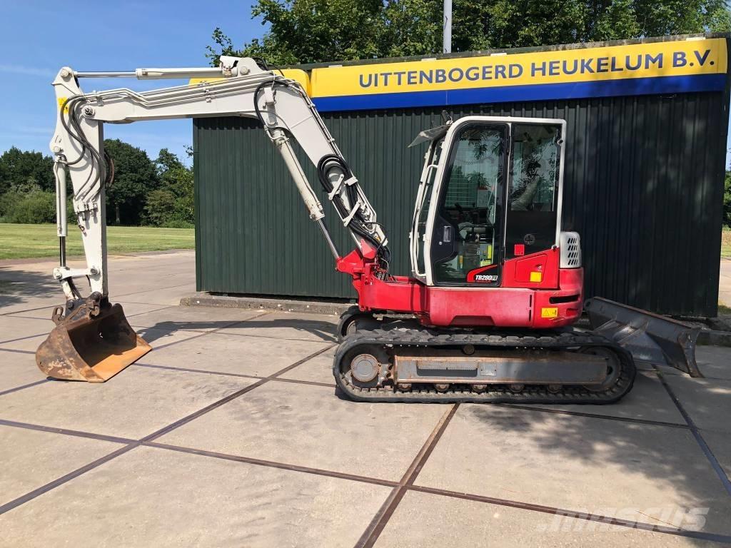 Takeuchi TB 280 FR Midigraafmachines 7t - 12t