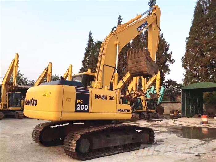 Komatsu PC 200-7 Rupsgraafmachines