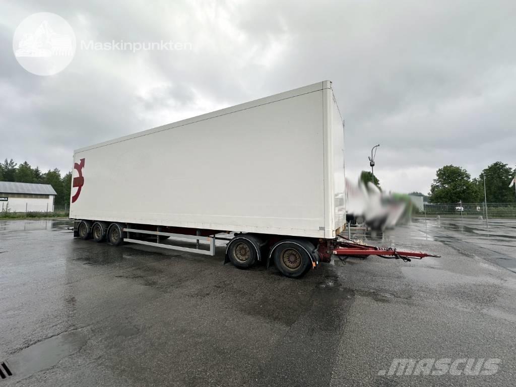 Ekeri S9-D Gesloten opbouw trailers
