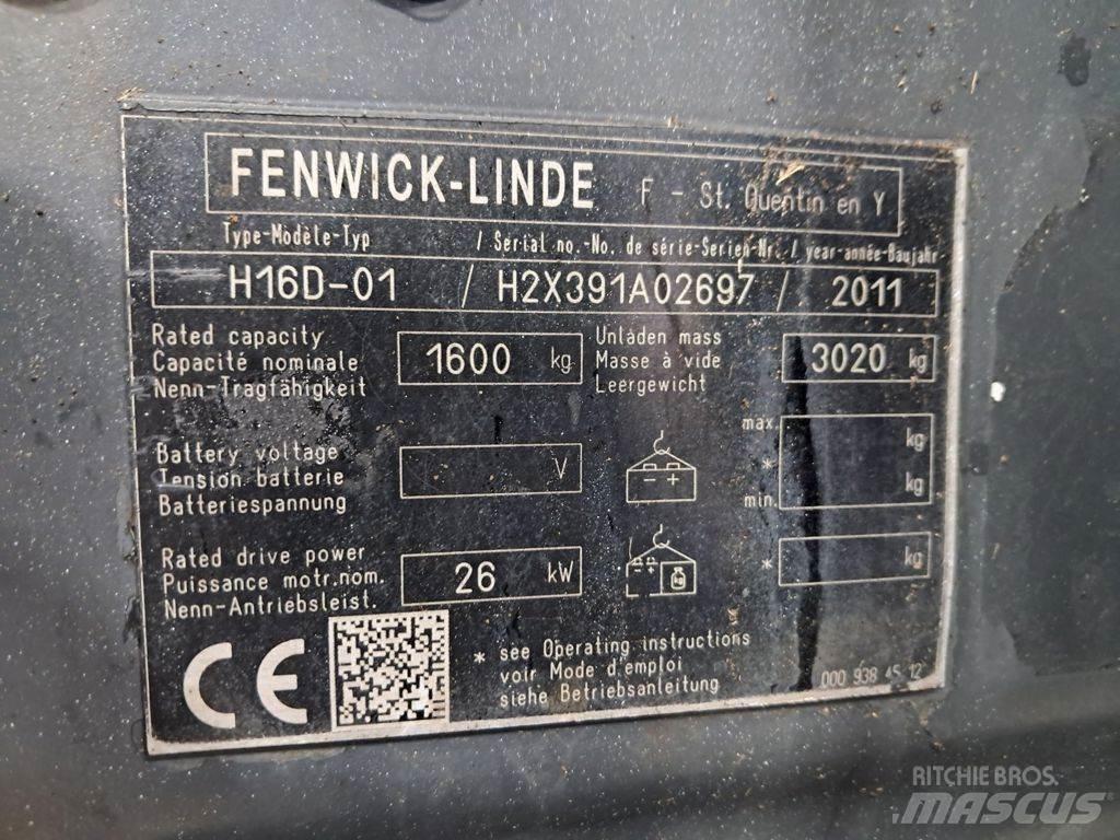 Linde H16D-01 Diesel heftrucks