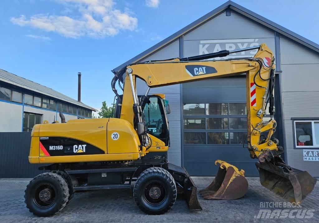 CAT 316D Wielgraafmachines