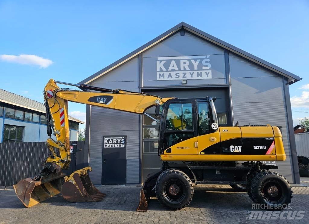 CAT 316D Wielgraafmachines