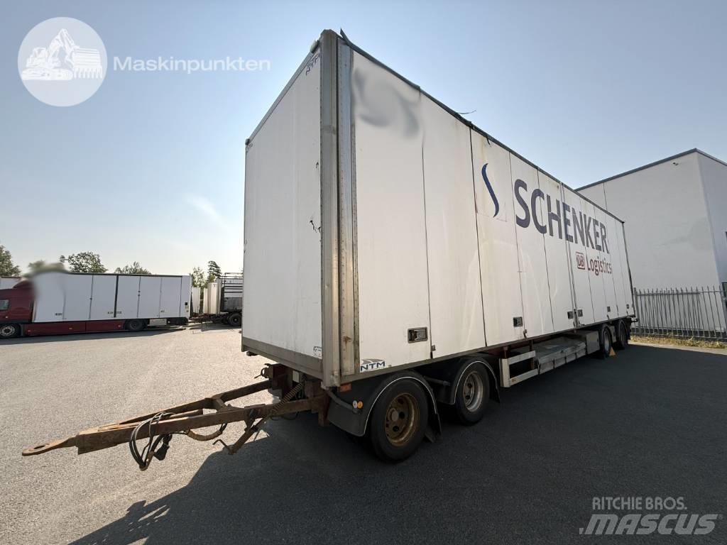 NTM UTP-39L-4 Gesloten opbouw trailers