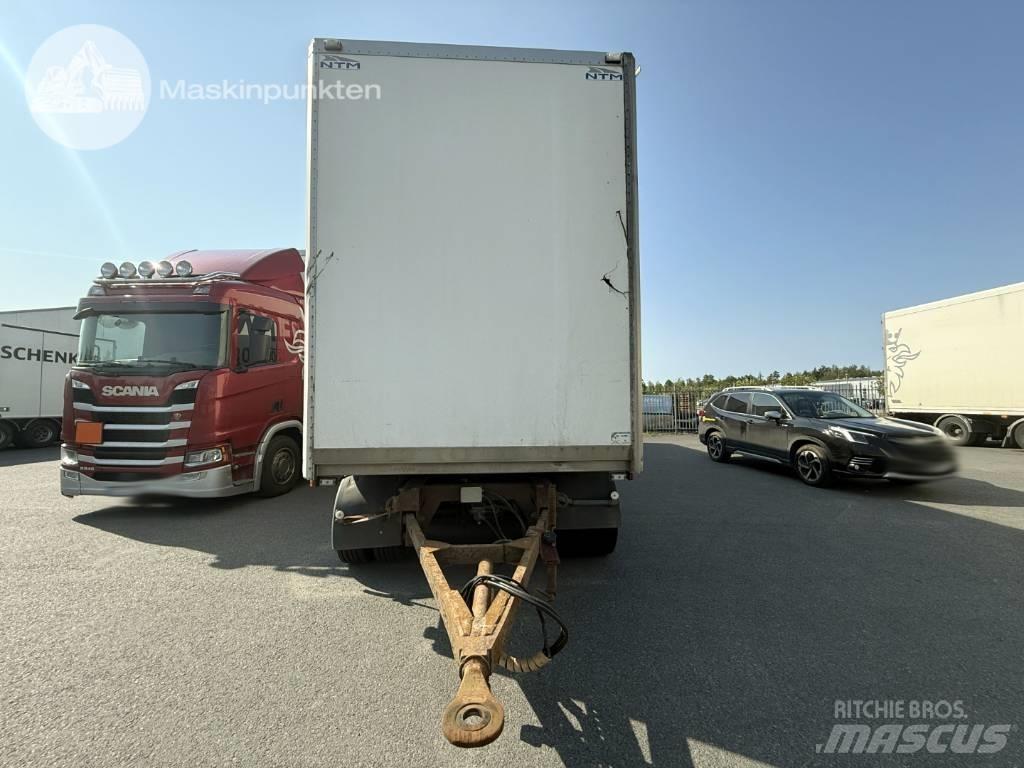 NTM UTP-39L-4 Gesloten opbouw trailers