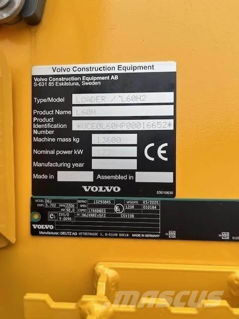 Volvo L 60 H Wielladers