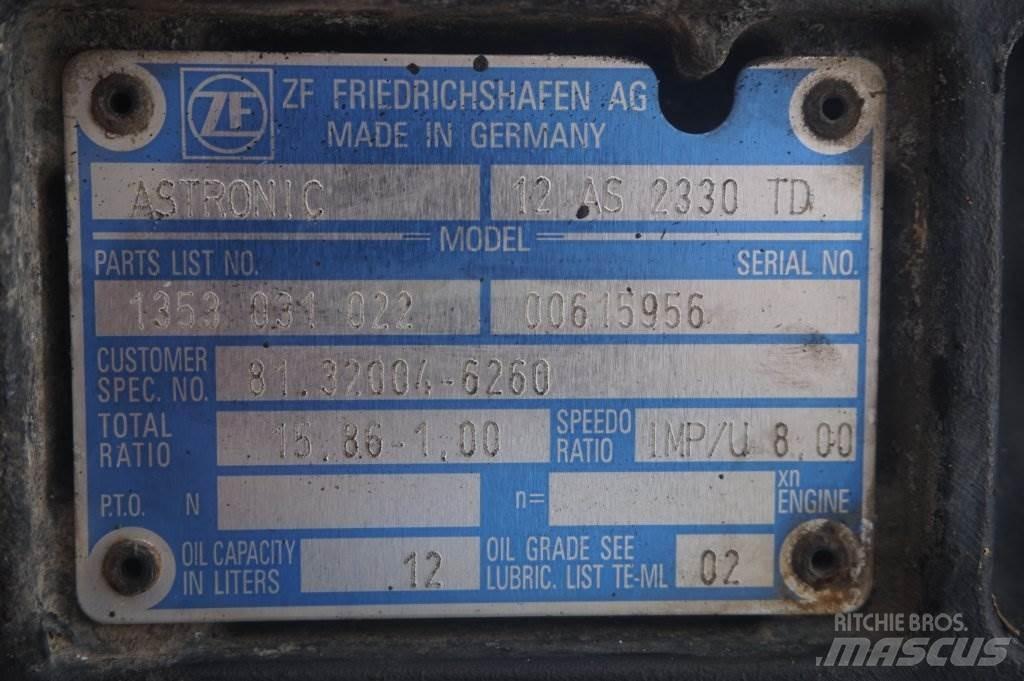 ZF 12AS2330DD TGX Versnellingsbakken