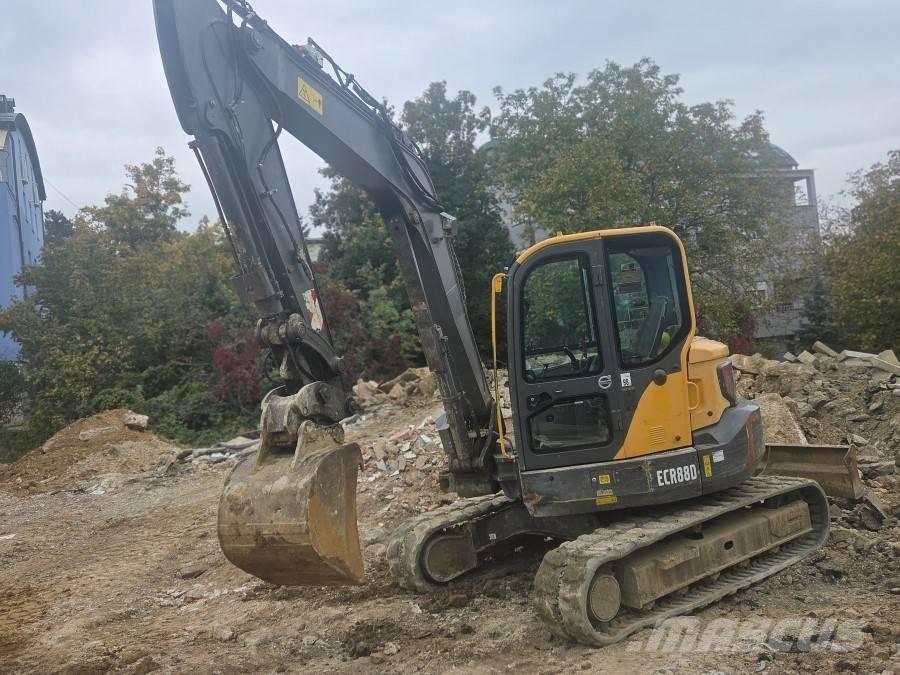 Volvo ECR 88 D Midigraafmachines 7t - 12t