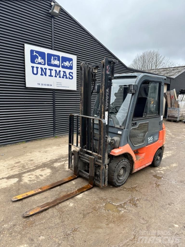 Toyota FG18 LPG heftrucks
