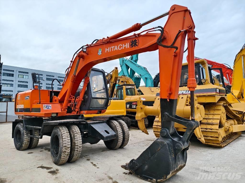 Hitachi EX 100 W D Wielgraafmachines
