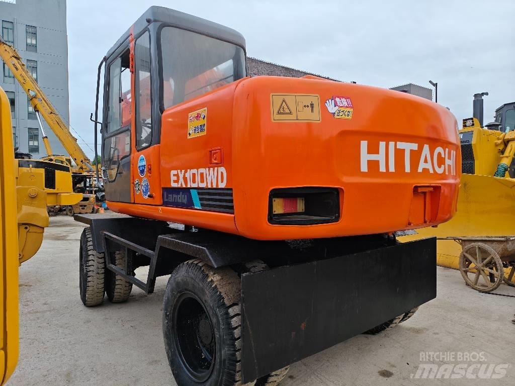 Hitachi EX 100 W D Wielgraafmachines