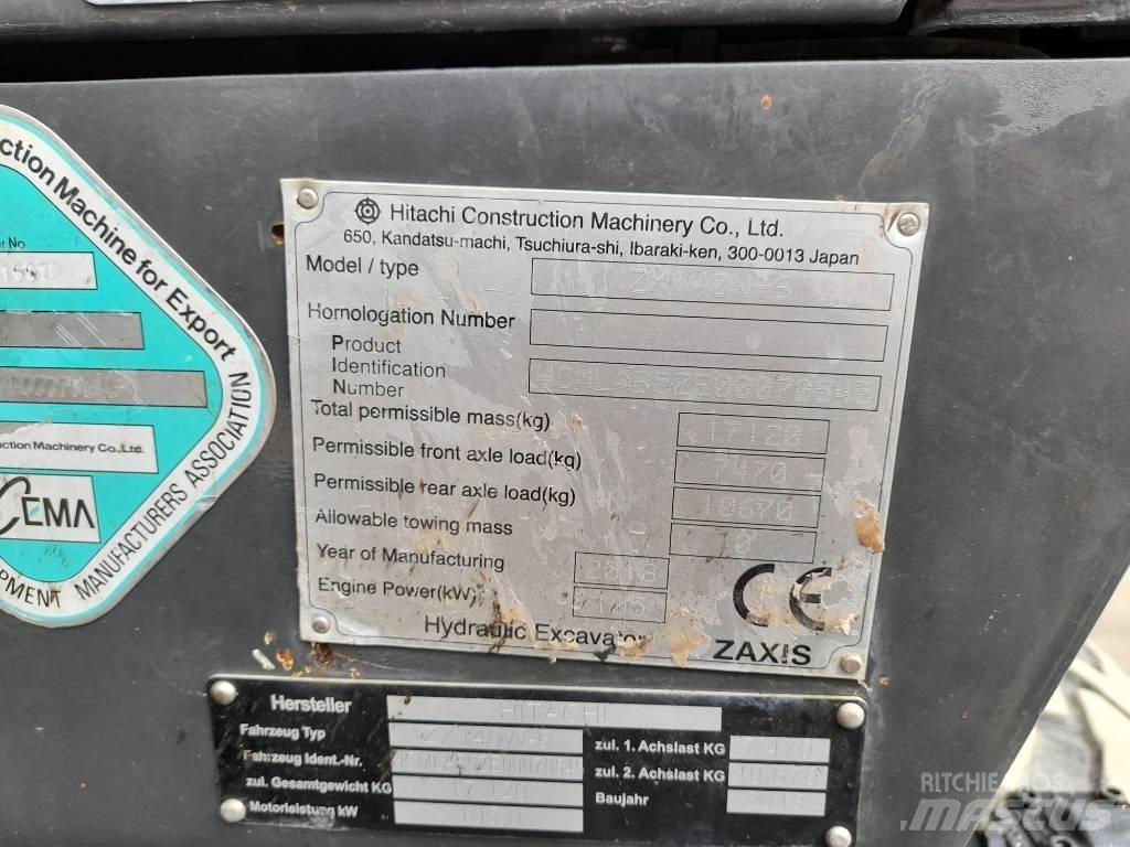 Hitachi ZX 140 W-6 Wielgraafmachines