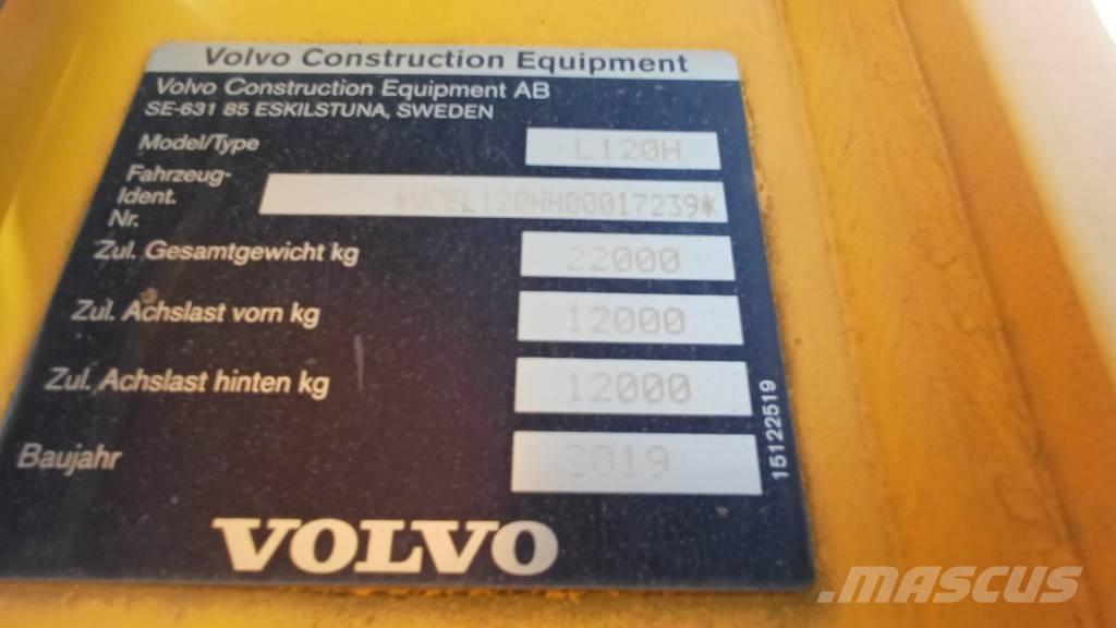 Volvo L 120 H Wielladers