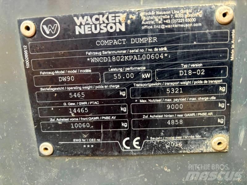 Wacker Neuson DW 90 Mini Dumpers