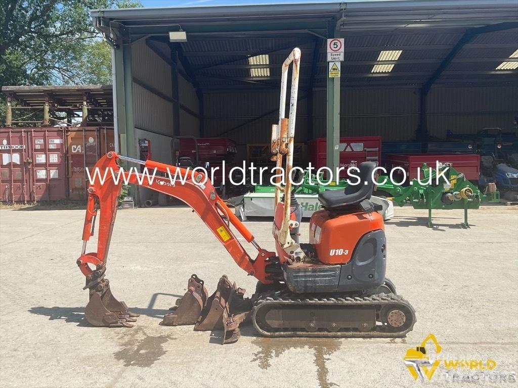Kubota U 10-3 Minigraafmachines < 7t
