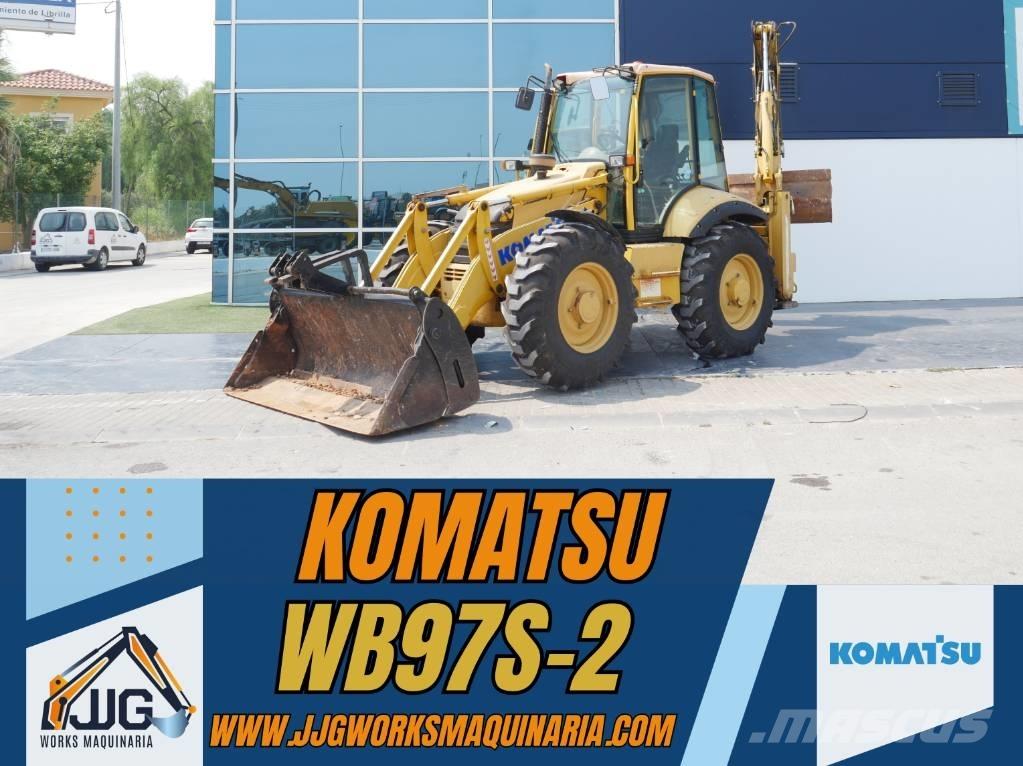 Komatsu WB 97 S-2 Graaf-laadcombinaties