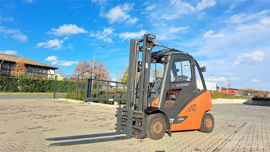 Linde H25T-02 LPG heftrucks
