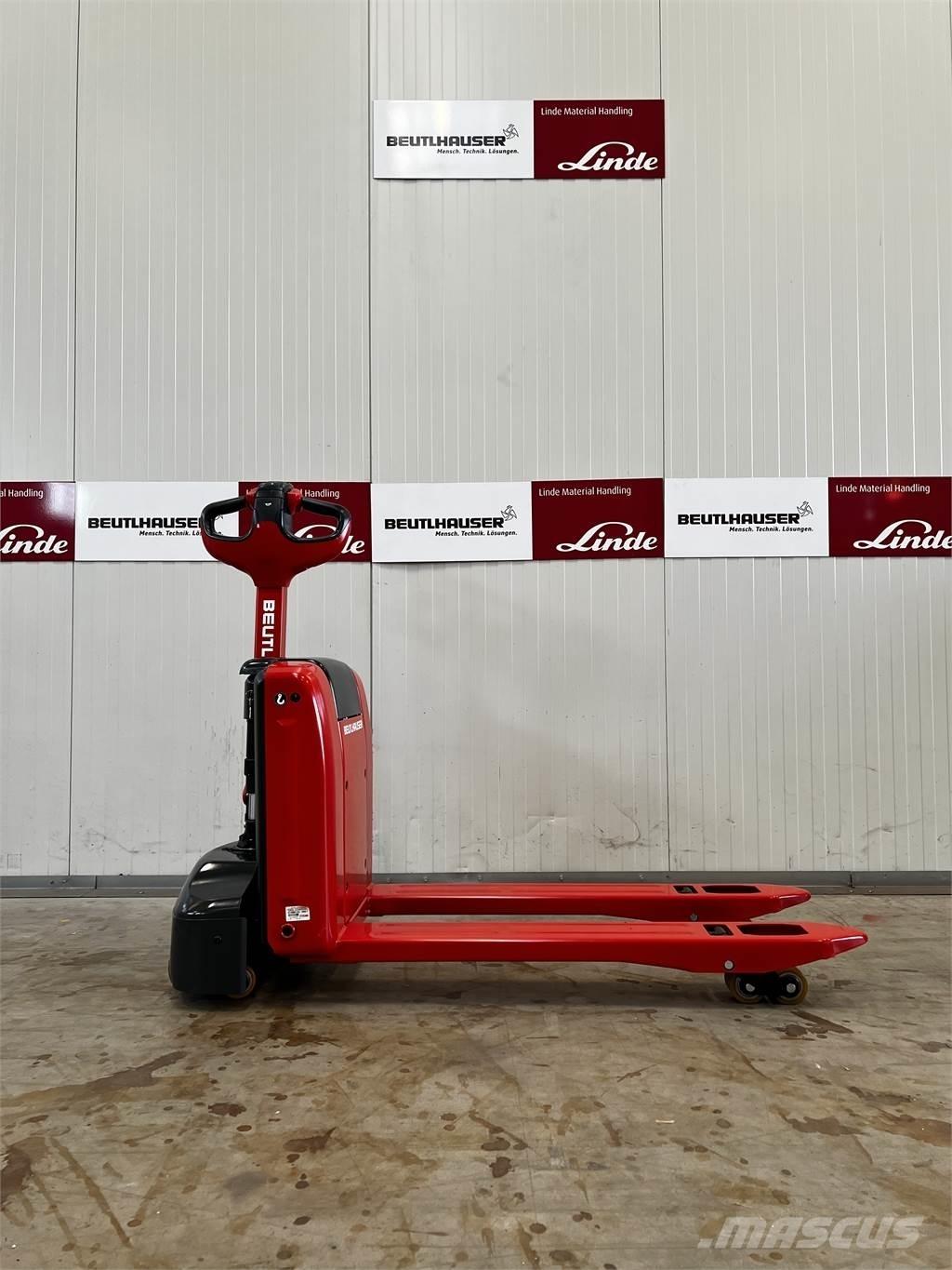 Linde MT15 Meeloop stapelaar