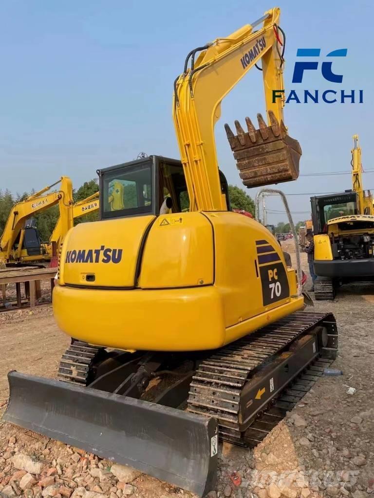 Komatsu PC 70 Midigraafmachines 7t - 12t