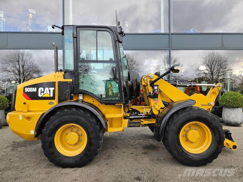 CAT 908m Wielladers