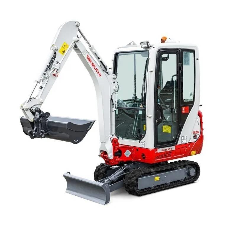Takeuchi TB216 Minigraafmachines < 7t