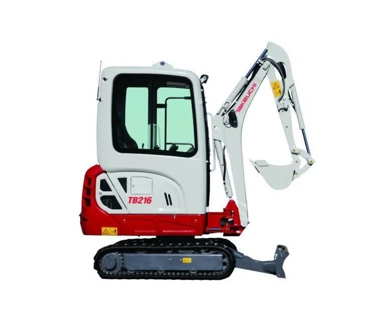 Takeuchi TB216 Minigraafmachines < 7t