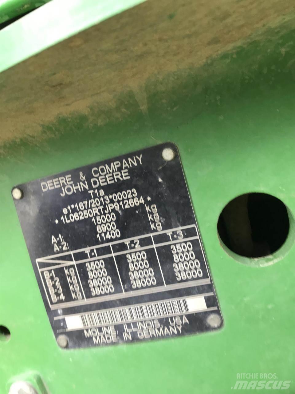 John Deere 6250R Tractoren