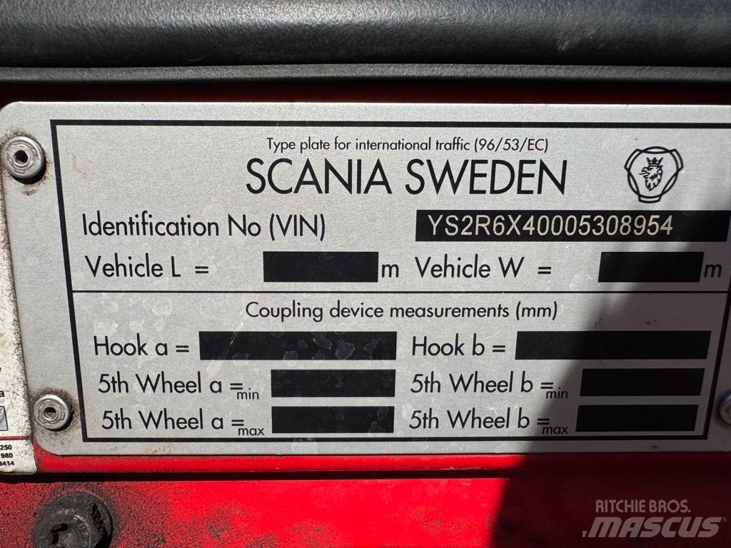 Scania R 560 Hout-Bakwagens