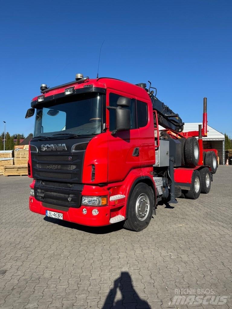 Scania R 560 Hout-Bakwagens