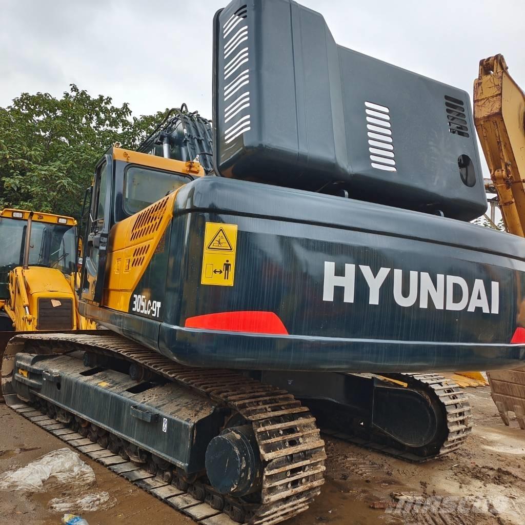 Hyundai 305 LC -9S Rupsgraafmachines