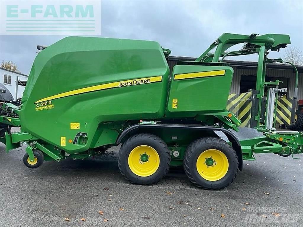 John Deere c451r Vierkante balenpers