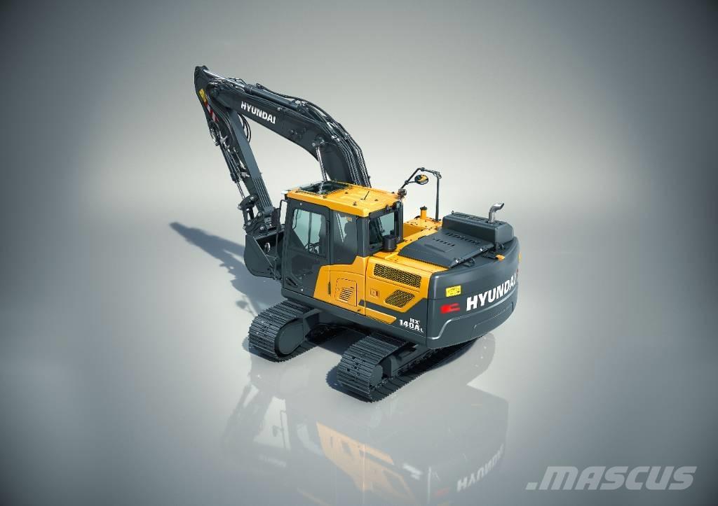 Hyundai HX 140 AL Rupsgraafmachines