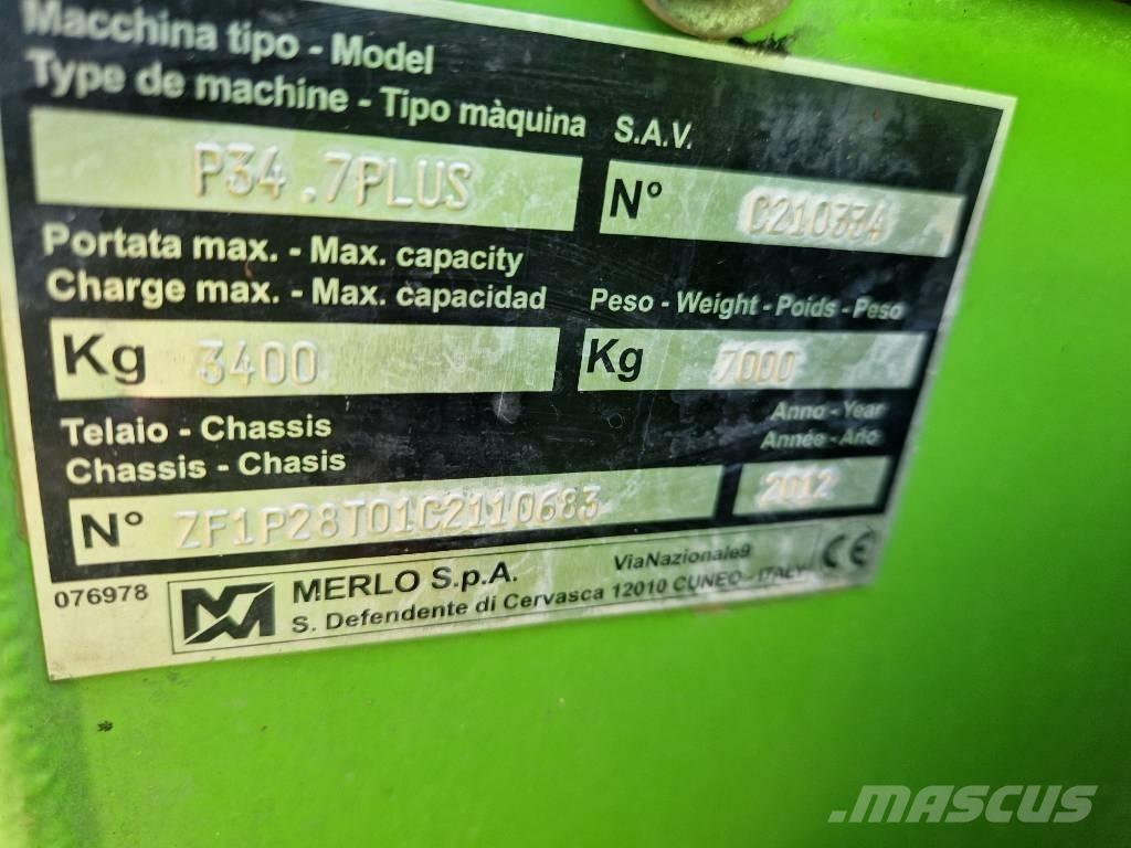 Merlo P 34.7 Plus Verreikers