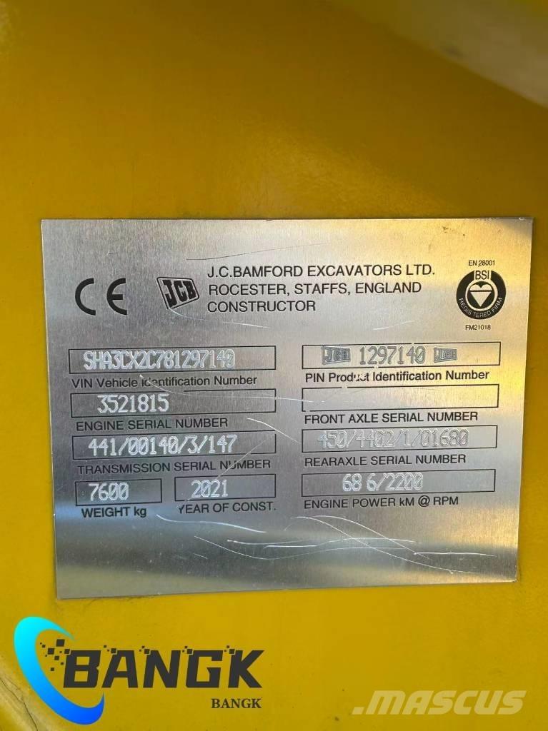 JCB 3 CX Graaf-laadcombinaties