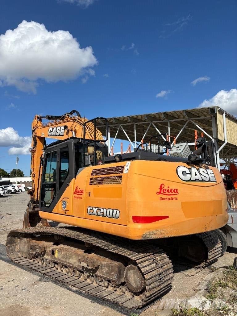 CASE CX 210 D Rupsgraafmachines