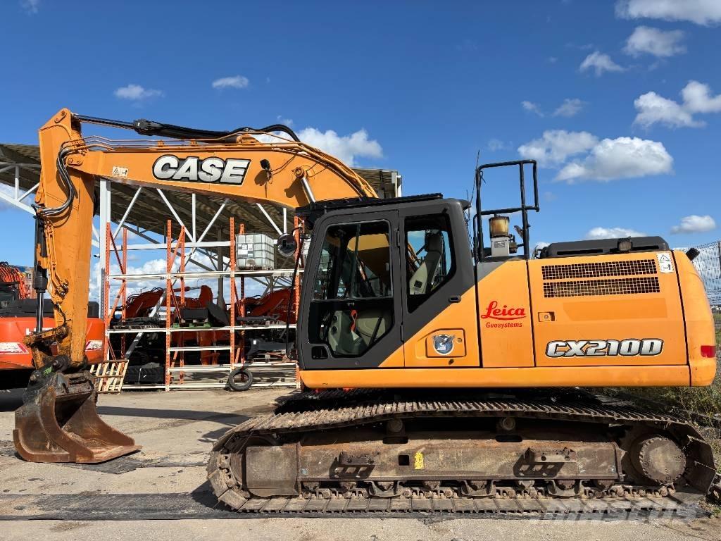 CASE CX 210 D Rupsgraafmachines