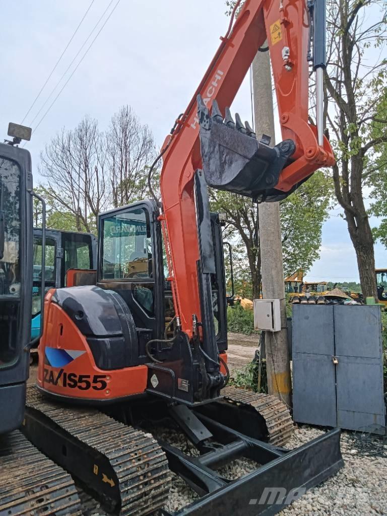 Hitachi zx55 Rupsgraafmachines